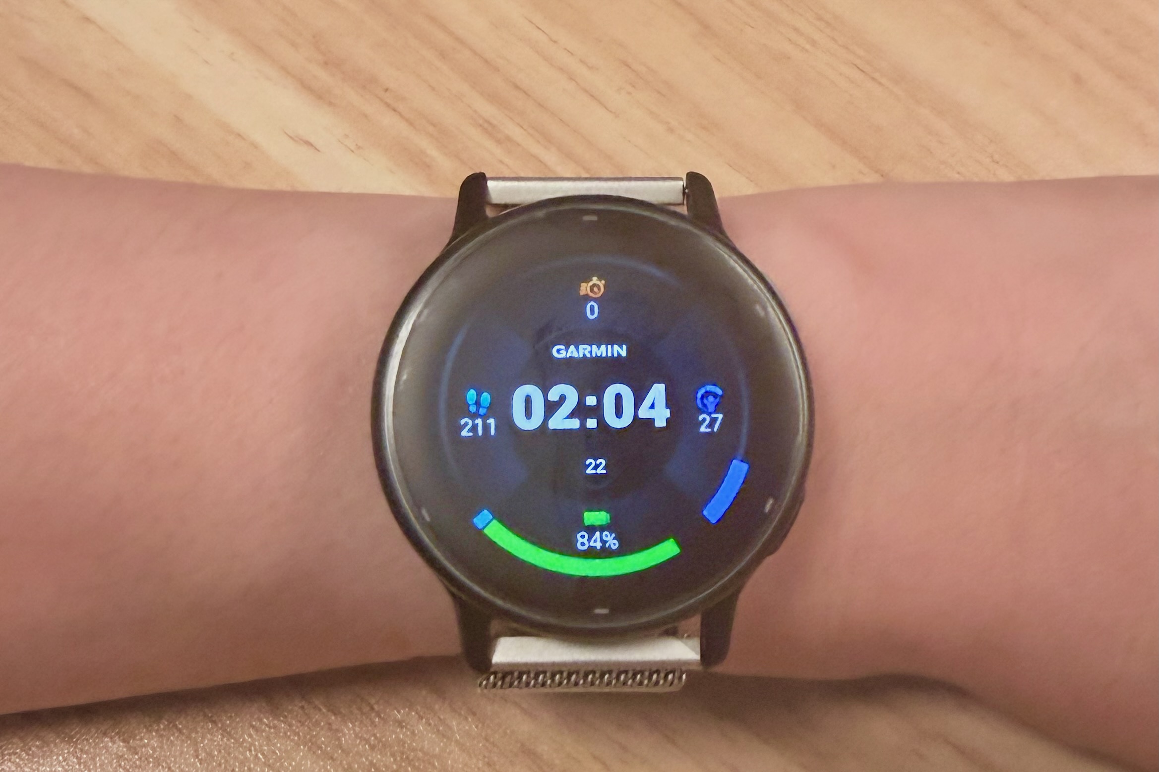 Garmin vivoactive 5 装着シーン