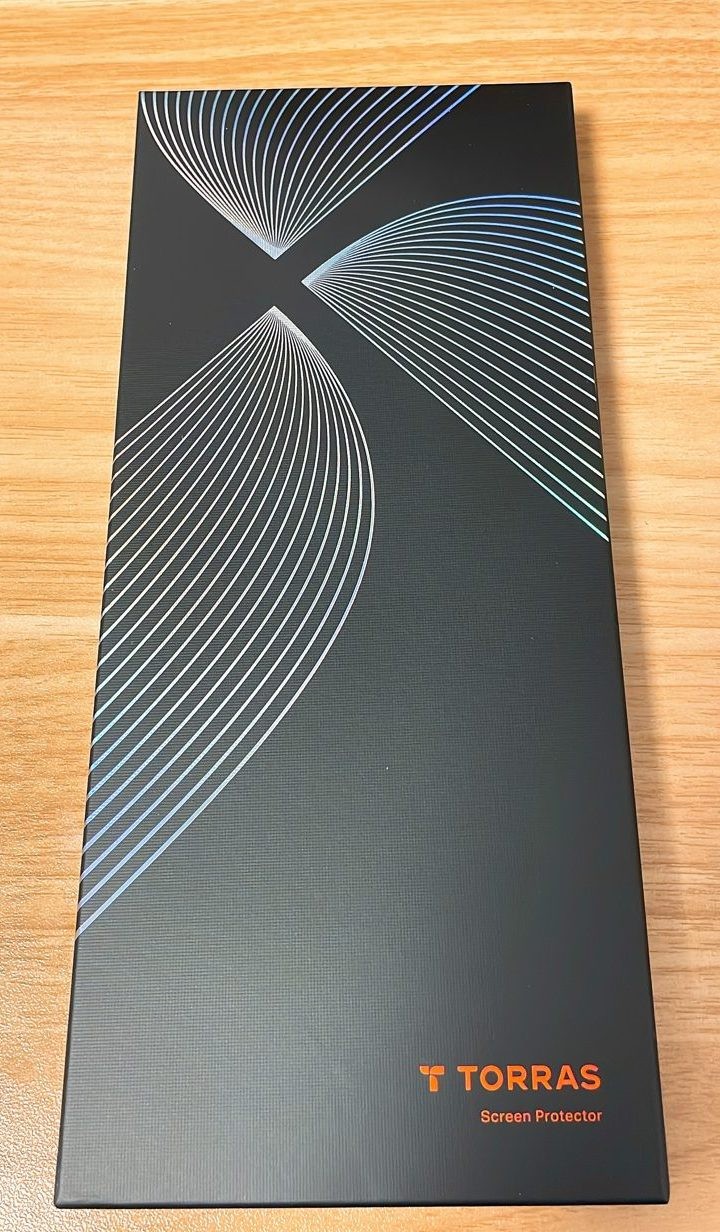 TORRAS ガラスフィルムのパッケージ